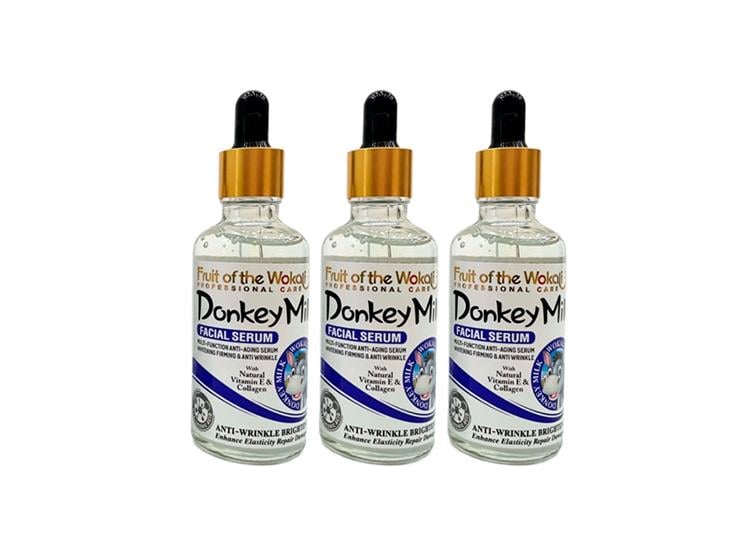 SERUM LECHE DE BURRA 50ML FRUIT OF THE WOKALI 3 UND - 1