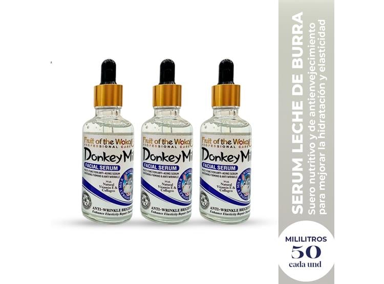 SERUM LECHE DE BURRA 50ML FRUIT OF THE WOKALI 3 UND - 2