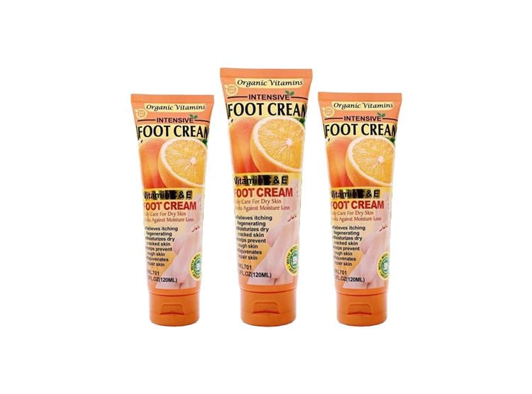 CREMA PARA PIES DE NARANJA 120ML FRUIT OF THE WOKALI 3 UND - 1