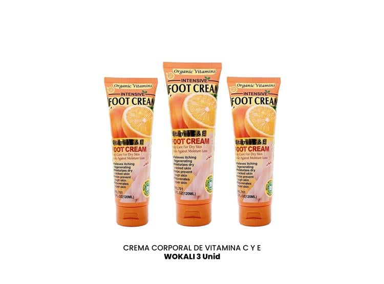 CREMA PARA PIES DE NARANJA 120ML FRUIT OF THE WOKALI 3 UND - 2