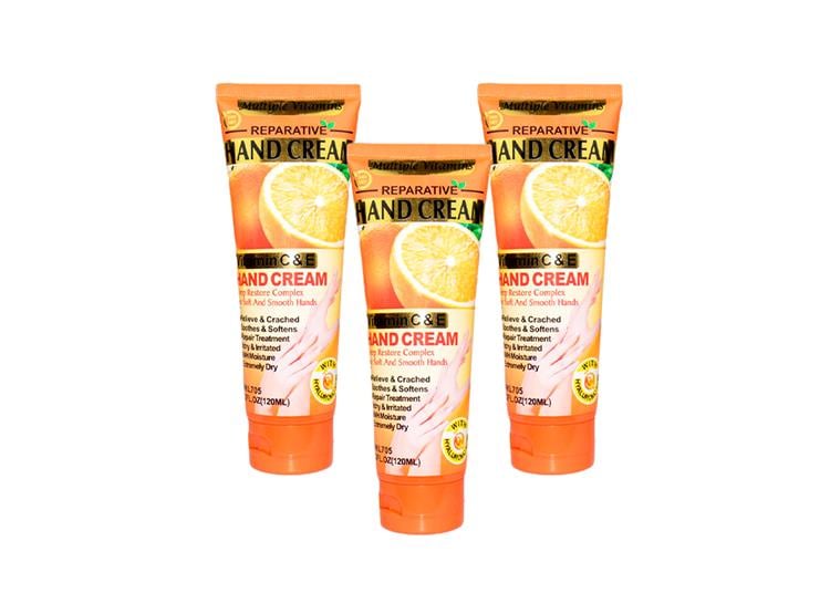 CREMA PARA MANOS DE NARANJA 120ML FRUIT OF THE WOKALI 3 UND - 1