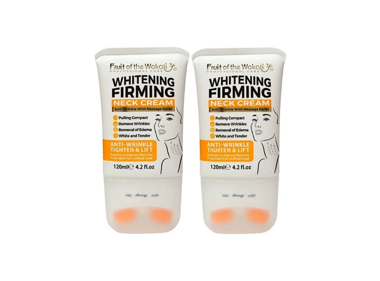 CREMA PARA CUELLO CON VITAMINA C 120ML WOKALI 2 UND - 1