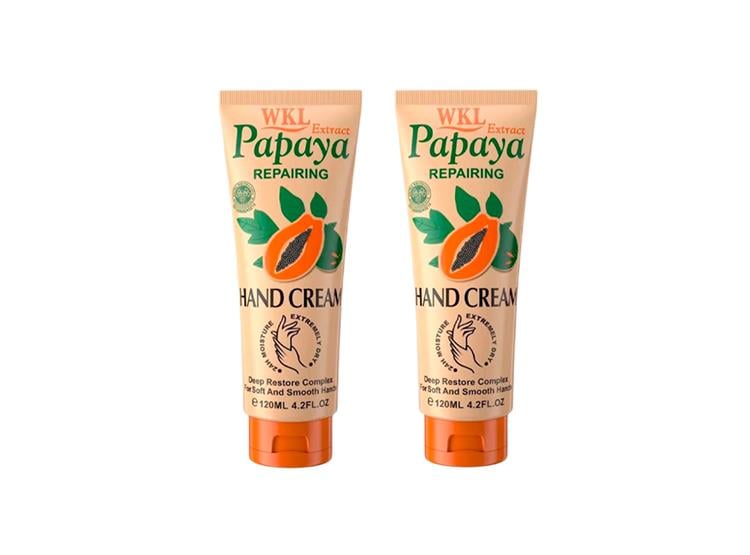 CREMA PARA MANOS DE PAPAYA 120ML FRUIT OF THE WOKALI 2 UND - 1