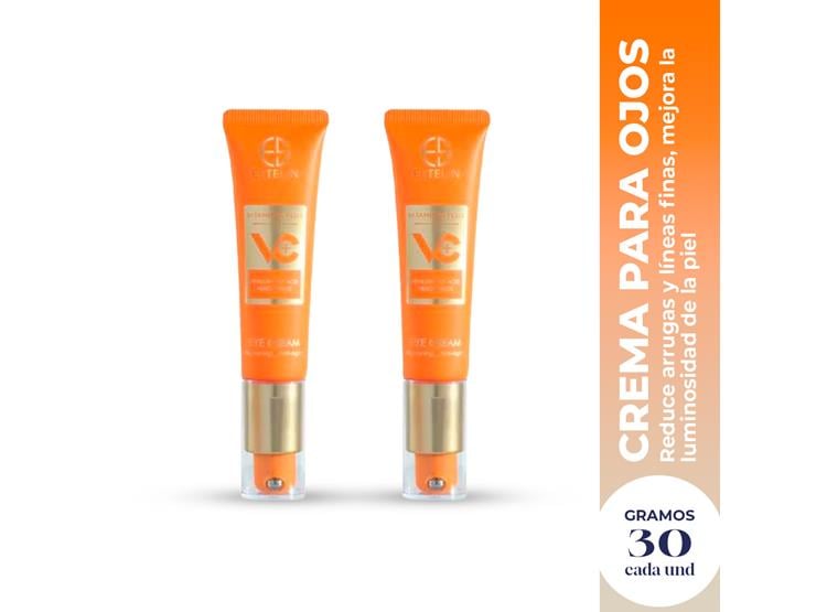 CREMA PARA OJOS CON VITAMINA C 30GR ESTELIN 2 UND - 2