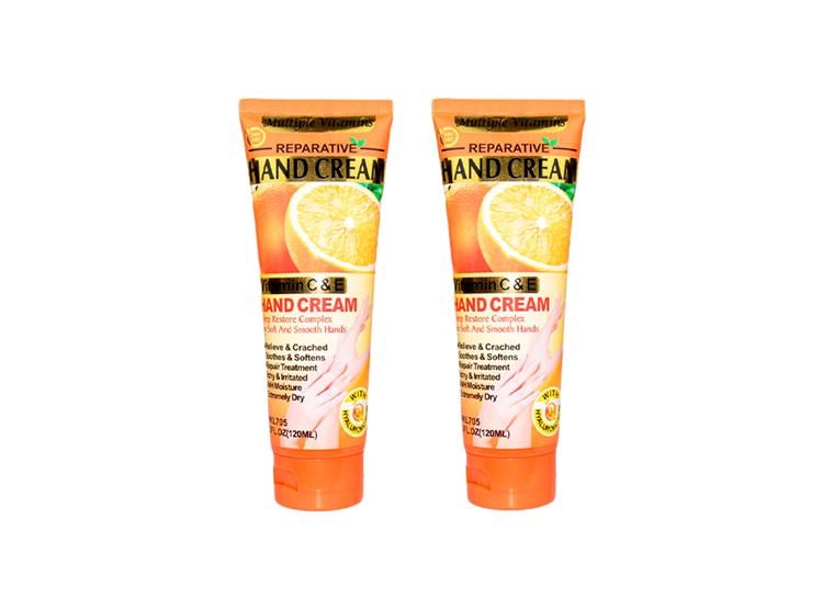 CREMA PARA MANOS DE NARANJA 120ML FRUIT OF THE WOKALI 2 UND - 1