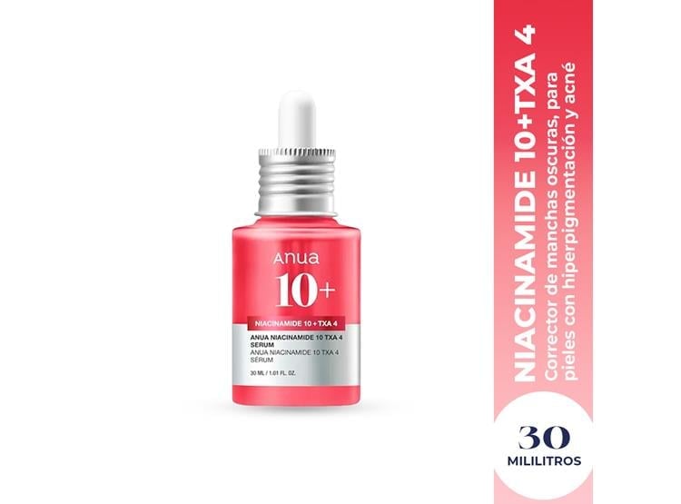 SERUM FACIAL NIACINAMIDE 10% + TXA 4% 30ML ANUA - 2