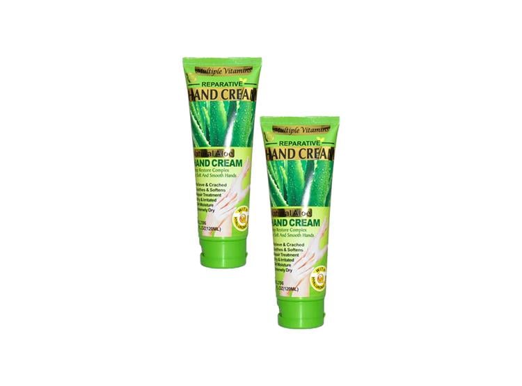 CREMA PARA MANOS ALOE VERA 120ML FRUIT OF THE WOKALI 2 UND - 1