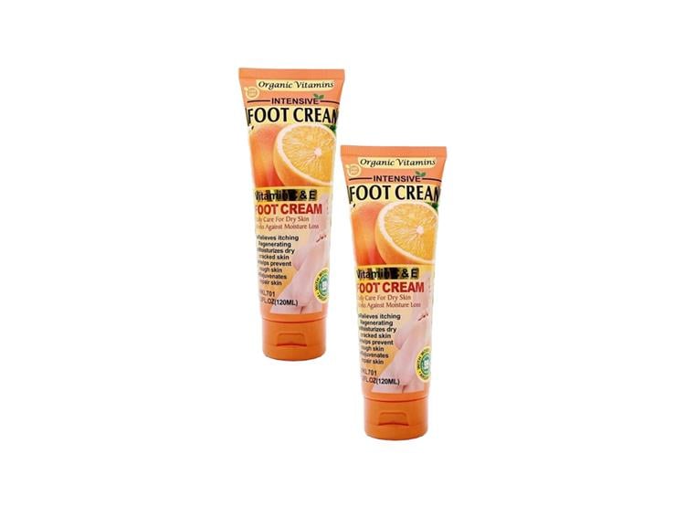 CREMA PARA PIES DE NARANJA 120ML FRUIT OF THE WOKALI 2 UND - 1