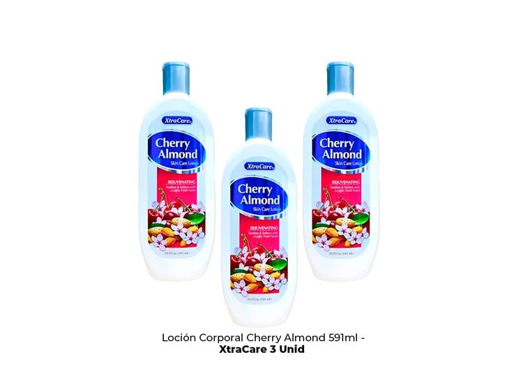 CREMA CORPORAL CHERRY ALMOND 591ML XTRACARE 3 UND - 2