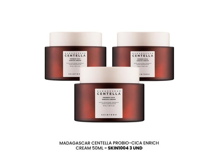 MADAGASCAR CENTELLA PROBIO-CICA ENRICH CREAM 50ML - SKIN1004 3 UND - 2