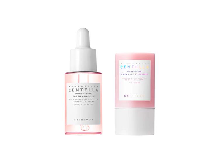 MADAGASCAR CENTELLA POREMIZING 30ML + MASCARILLA ARCILLA 27G SKIN1004 - 1