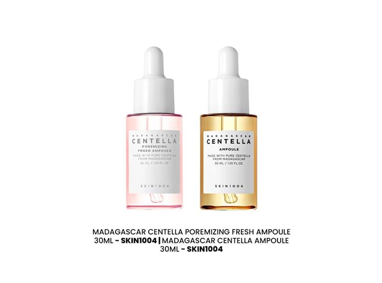 MADAGASCAR CENTELLA POREMIZING 30ML + CENTELLA AMPOULE 30ML SKIN1004 - 2