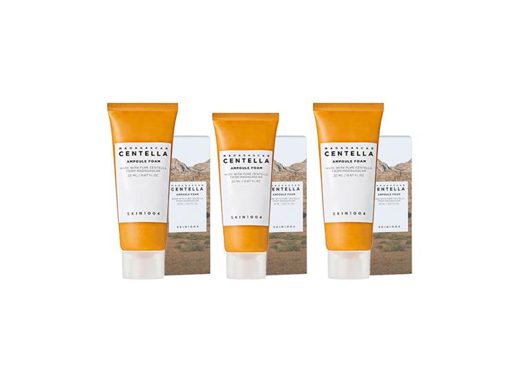 LIMPIADOR DE CENTELLA AMPOULE FOAM SKIN1004 20 ML 3 UNID - 1