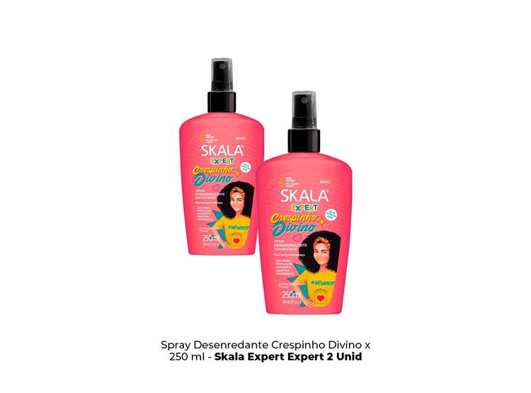 SPRAY DESENREDANTE CRESPINHO DIVINO X 250 ML - SKALA 2UND - 2