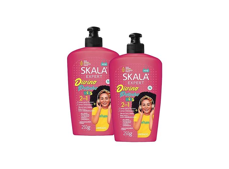 CREMA DE PEINAR DIVINO POTINHO - SAKALA PARA NIÑOS 250ML 2 UNID - 1