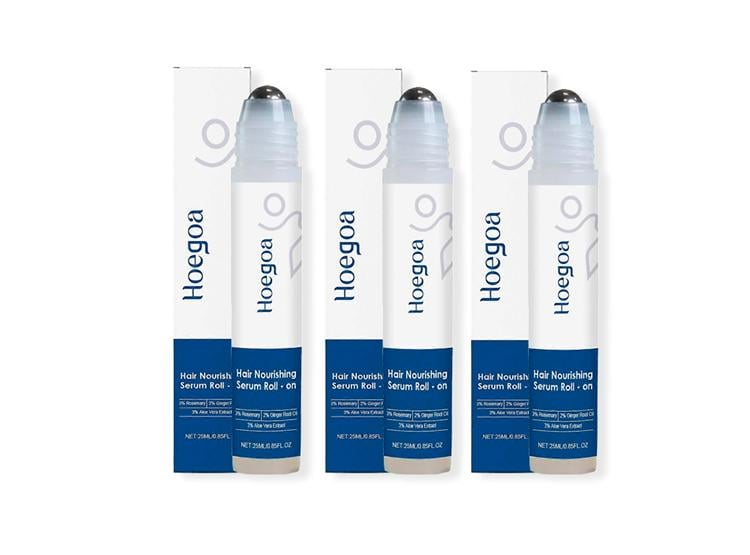 SERUM DE ROMERO PARA EL CUIDADO DEL CABELLO ROLL-ON 25ML HOEGOA 3UND - 1