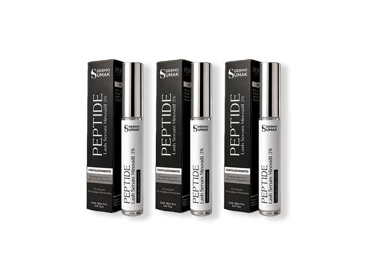 PEPTIDE LASH SERUM MINOXIDIL 3% 5ML DERMOSUMAK 3UND - 1