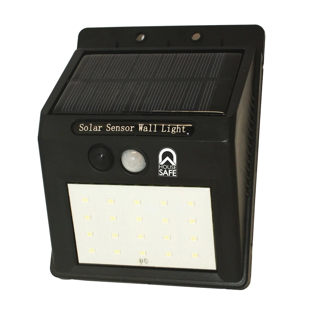 LAMPARA HOUSESAFE SOLAR LED SENSOR LUZ EXTERIOR - 2