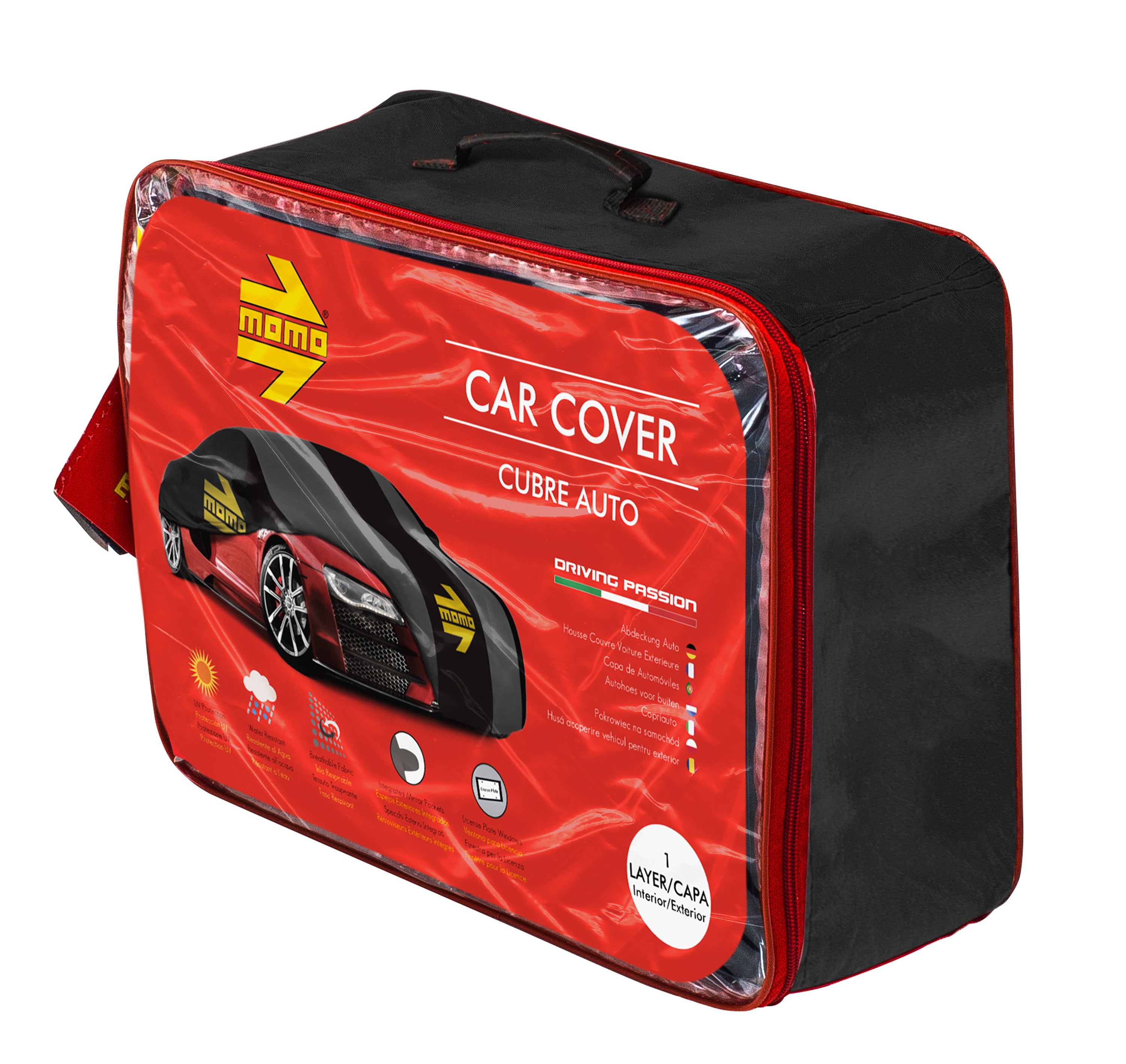 COBERTOR MOMO CC1LXL1 DE AUTO 1 CAPA TALLA XL - 2