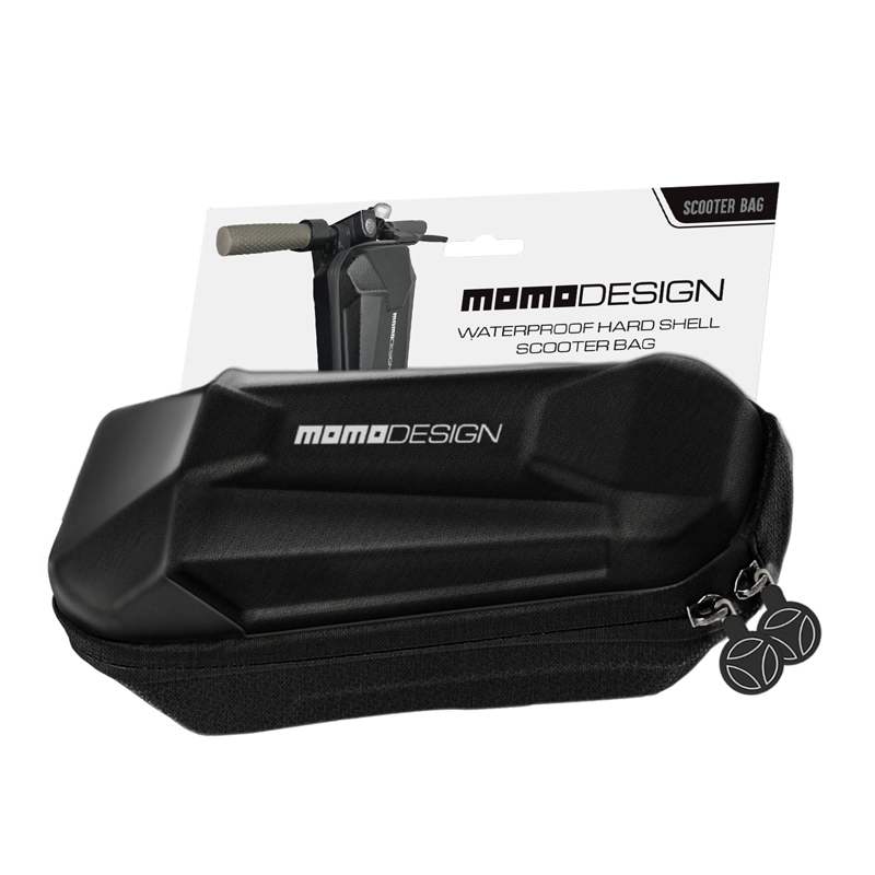 BOLSO MOMO DESIGN HBS30 NEGRO IMPERMEABLE RIGIDO SCOOTER - 2