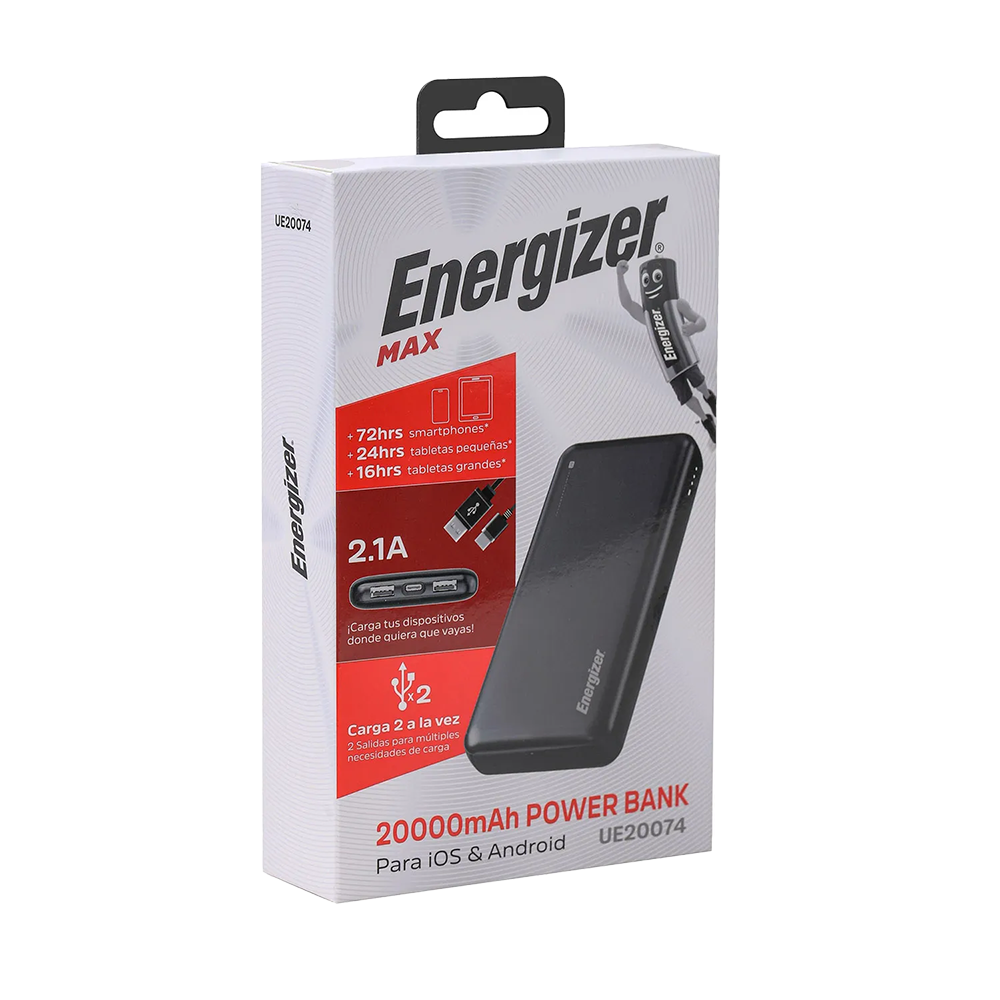 POWERBANK ENERGIZER 20000MAH - 5