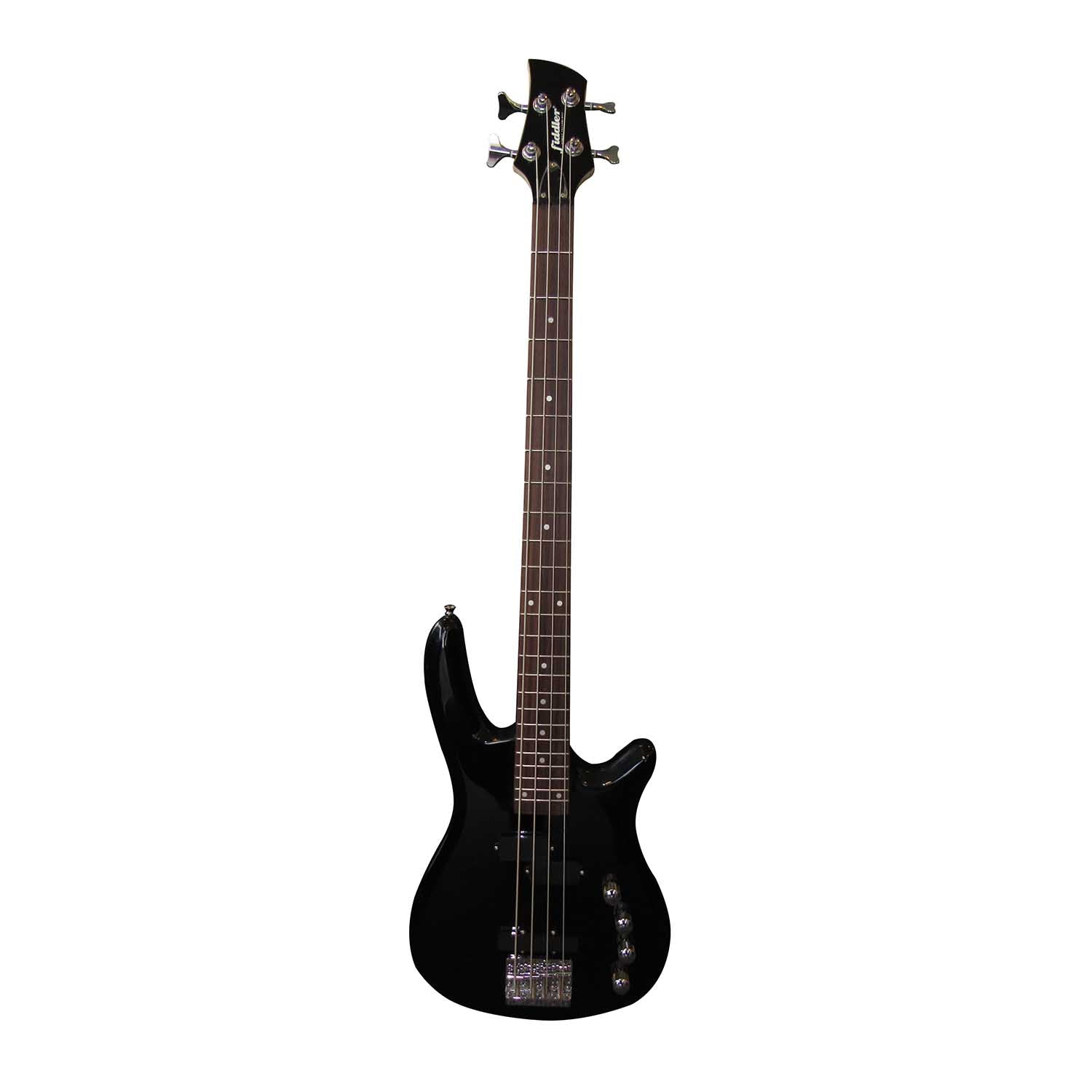 BAJO ELÉCTRICO FIDDLER NEGRO + AMPLIFICADOR 20W - 2