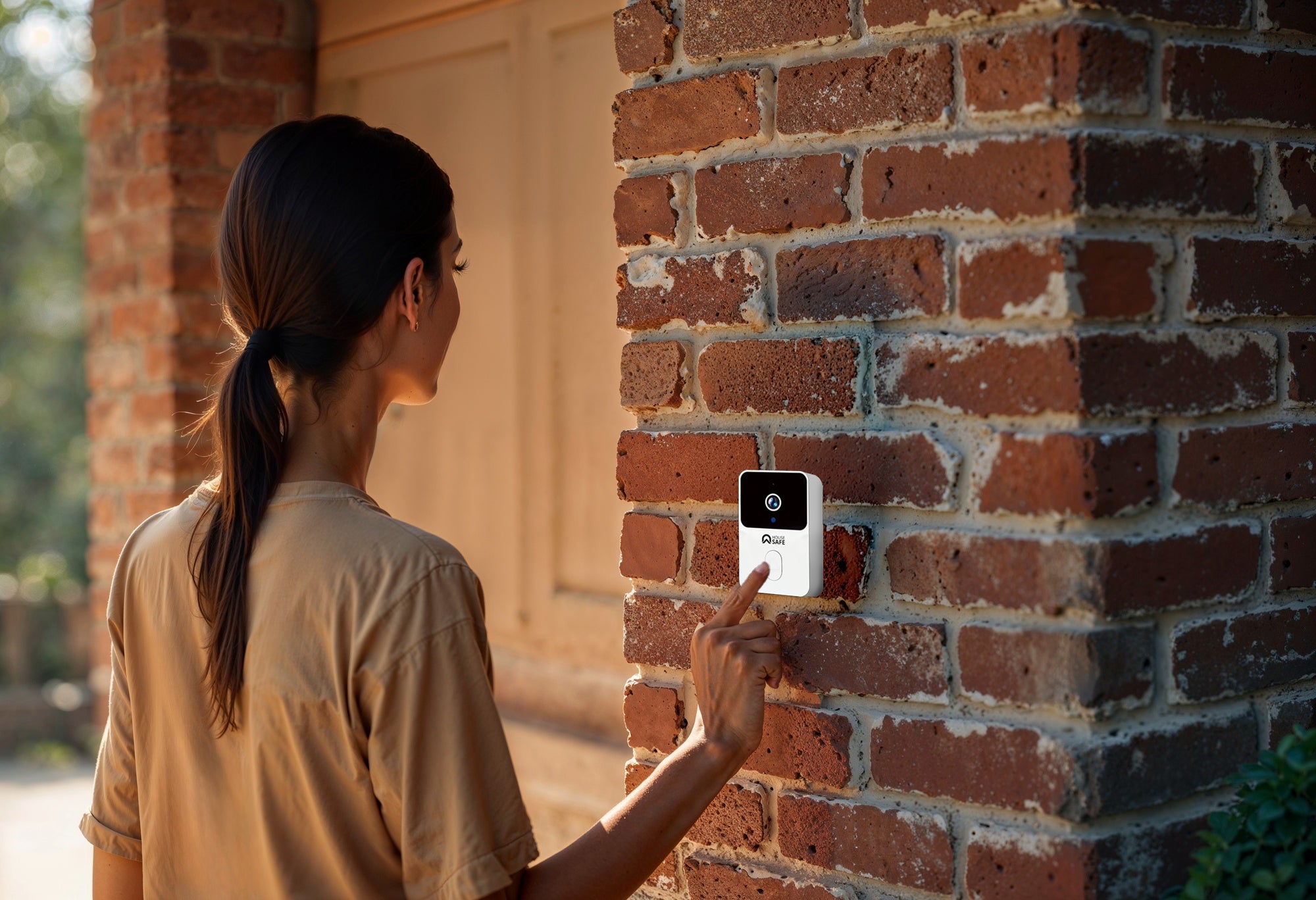 TIMBRE C/ VIDEO INALAMBRICO SISTEMA TUYA HOUSE SAFE - 2