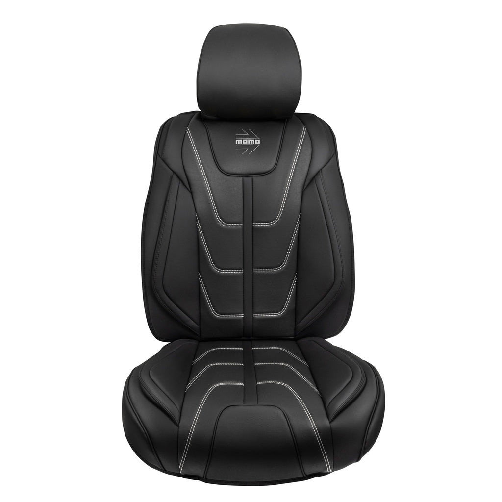 CUBREASIENTOS PREMIUM ANTIDESALIZANTE AJUSTABLE MOMO - 1
