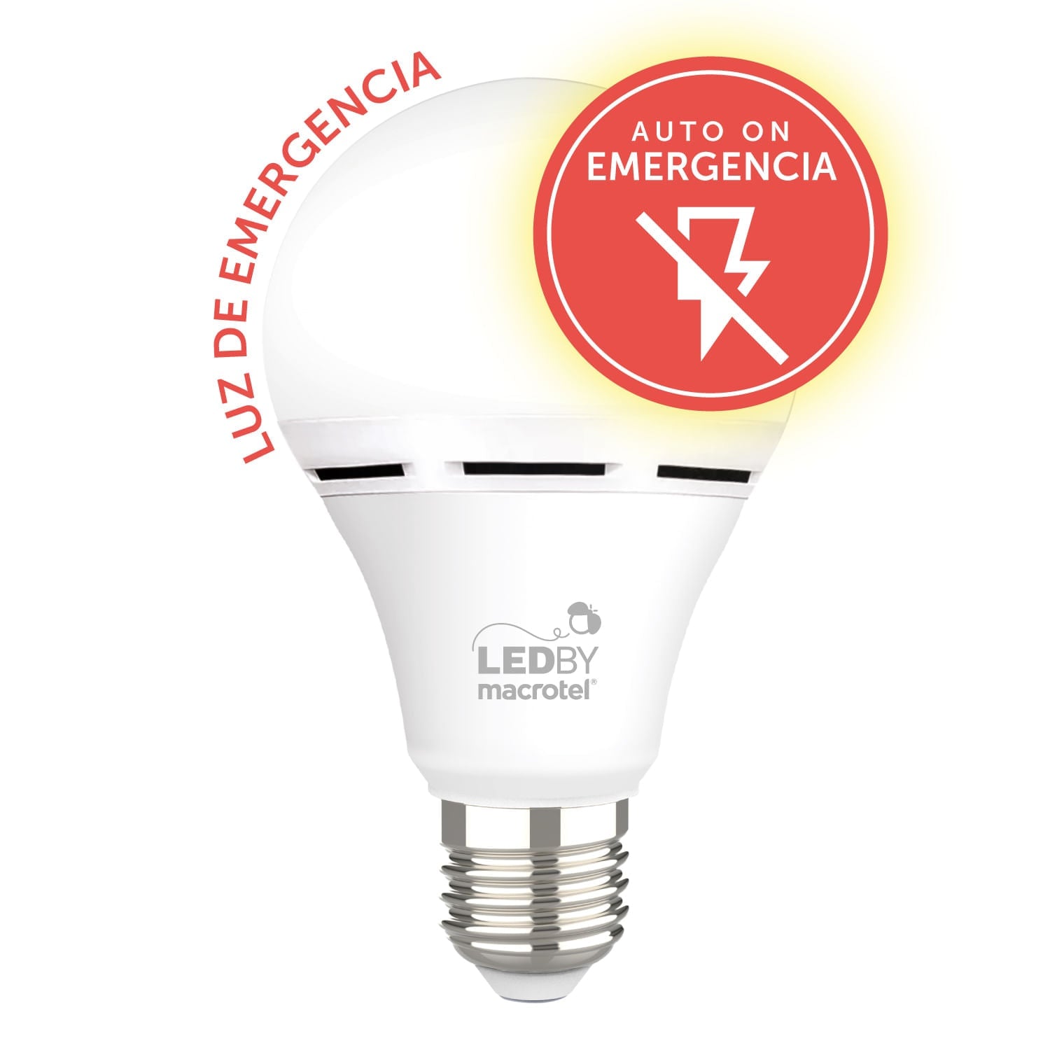 FOCO DE EMERGENCIA RECARGABLE 7W LEDBY - 1