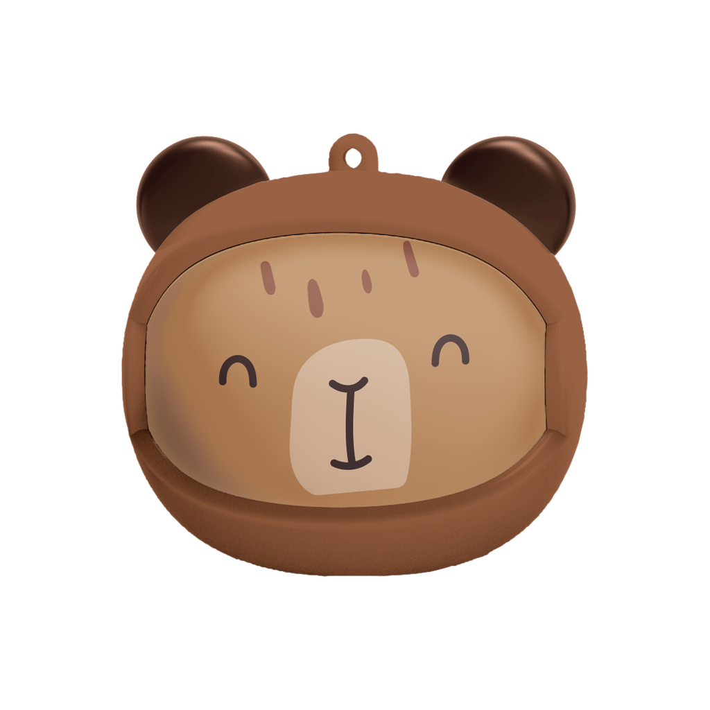 AUDÍFONO BLUETOOTH ROLLING FACE CAPIBARA 4-5HRS C/MICRÓFONO - 3