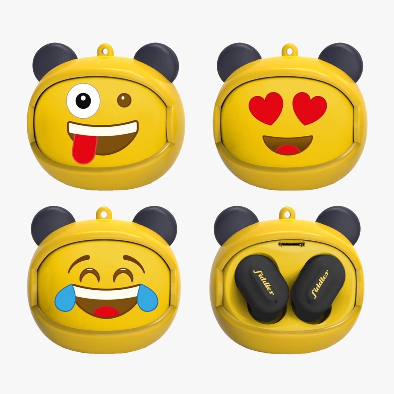 AUDÍFONO BLUETOOTH ROLLING FACE EMOJI - 6
