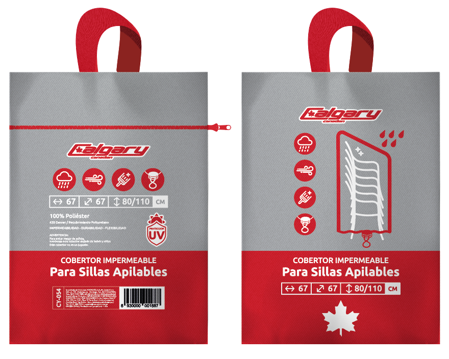 COBERTOR IMPERMEABLE PARA SILLAS APILABLES CALGARY - 4