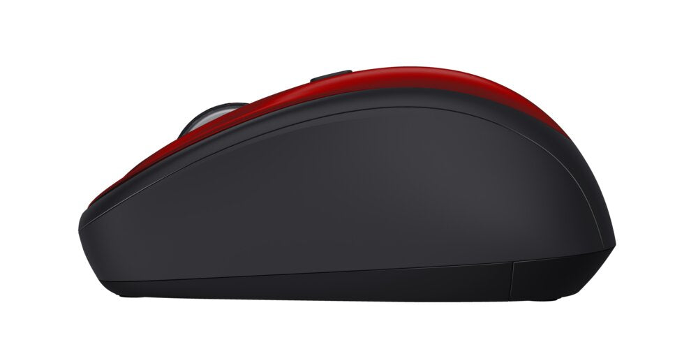 MOUSE INALAMBRICO YVI+ ECO ROJO TRUST - 3