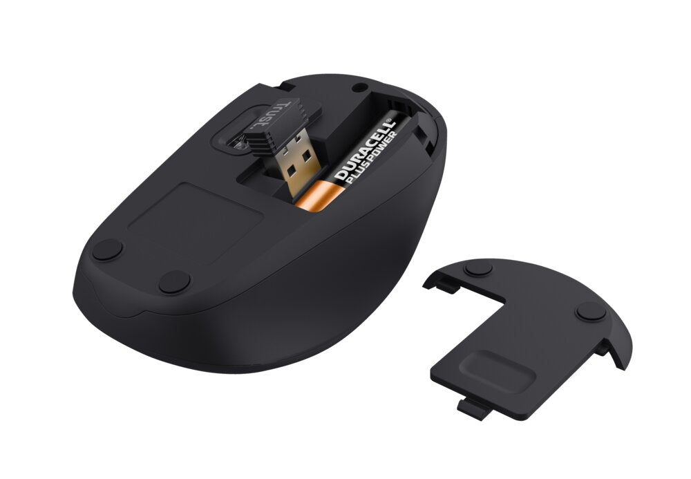 MOUSE INALAMBRICO YVI+ ECO ROJO TRUST - 4