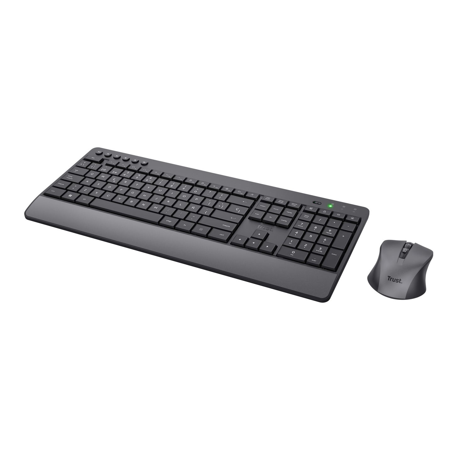 KIT TECLADO MOUSE INALÁMBRICO TREZO ECO ESPAÑOL - 2