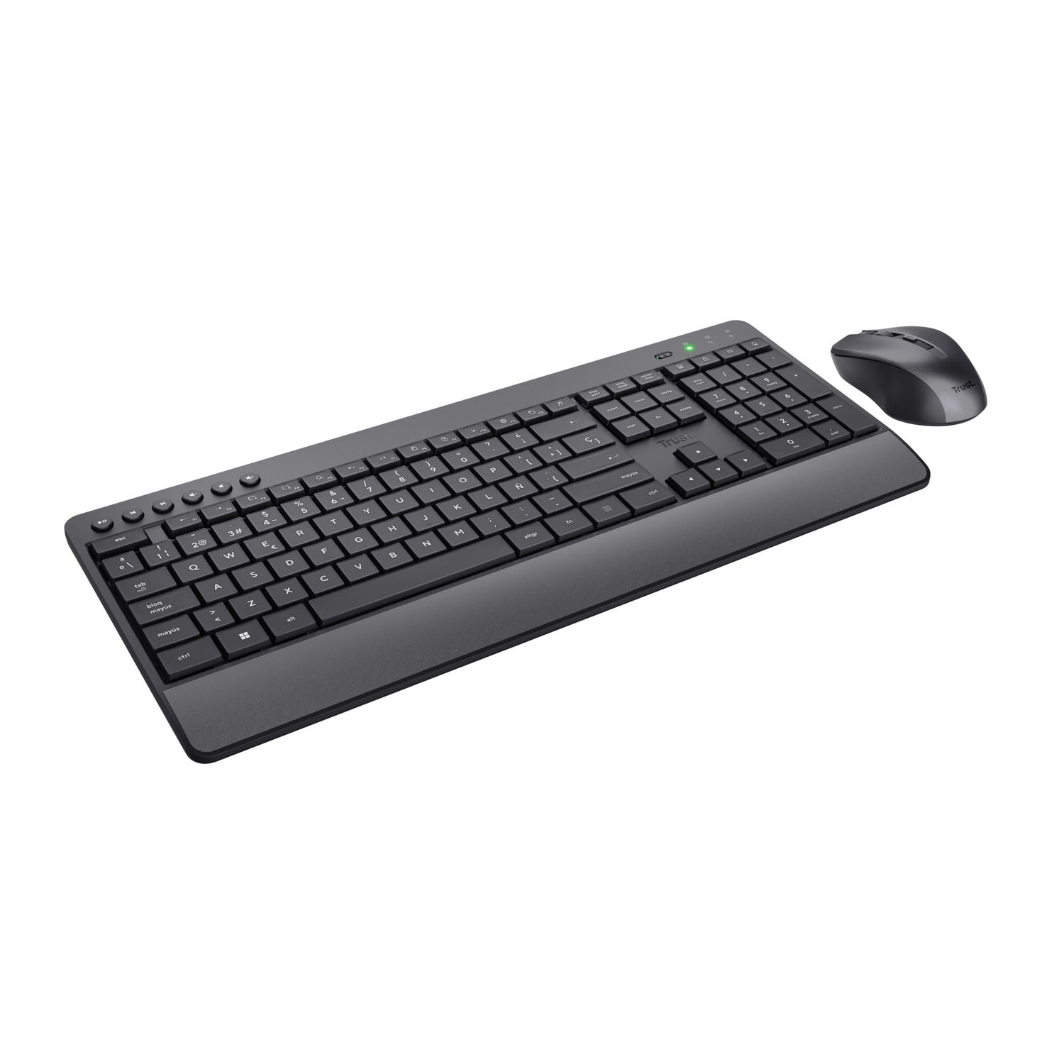 KIT TECLADO MOUSE INALÁMBRICO TREZO ECO ESPAÑOL - 3