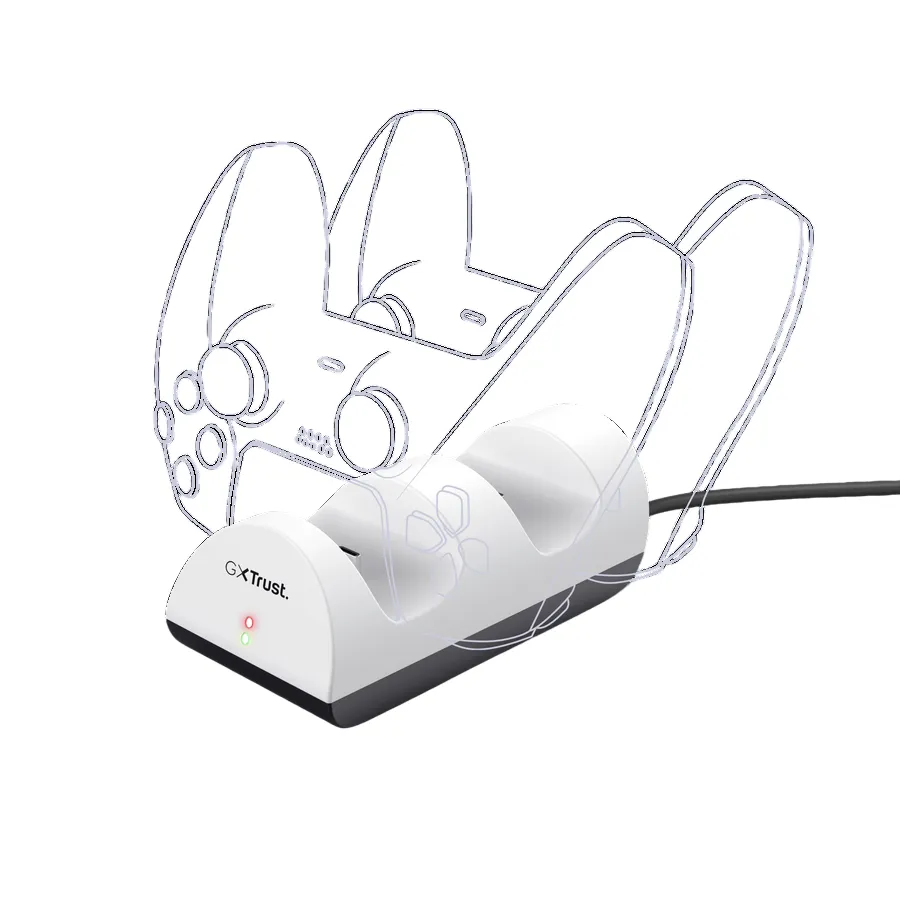 BASE DE CARGA DOBLE PARA PS5 GXT 254 TRUST - 2