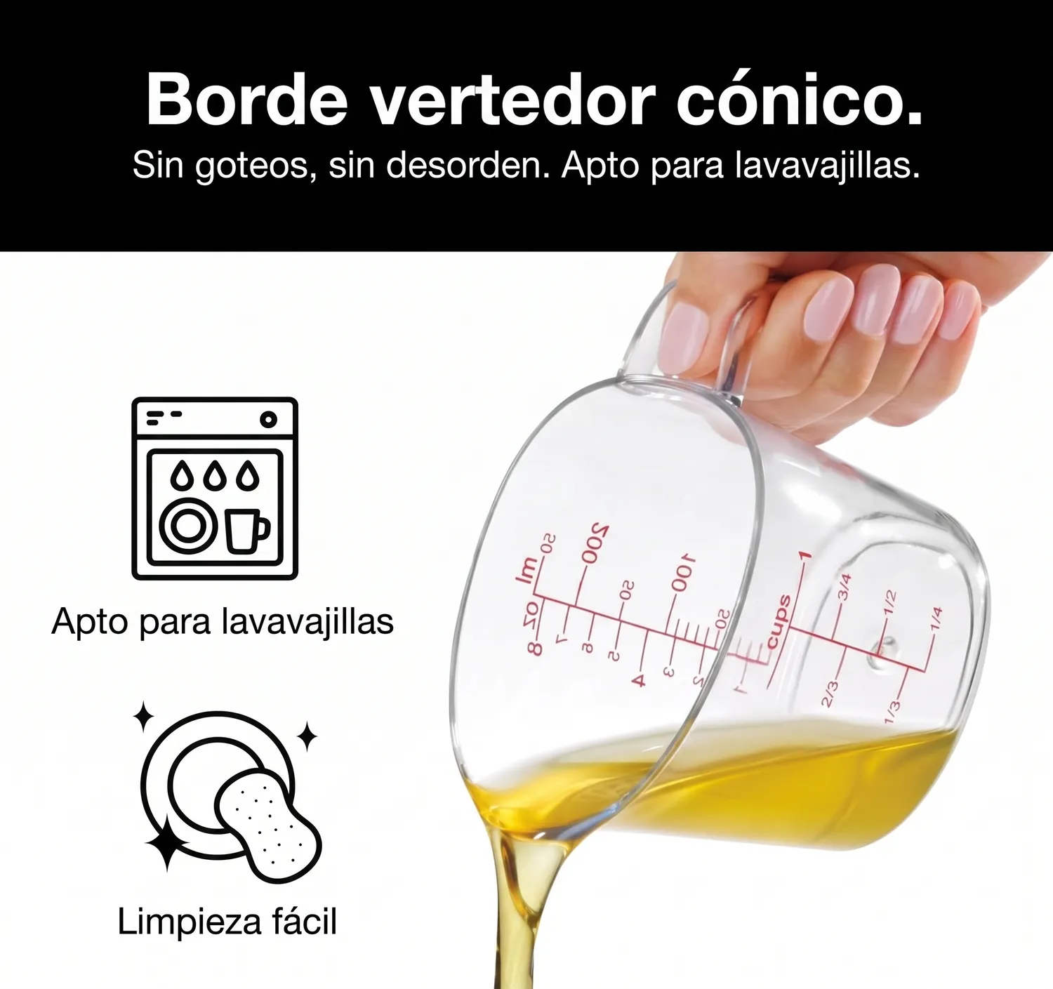 JUEGO DE 3 TAZAS MEDIDORAS ANIDABLES CUISINART - 7