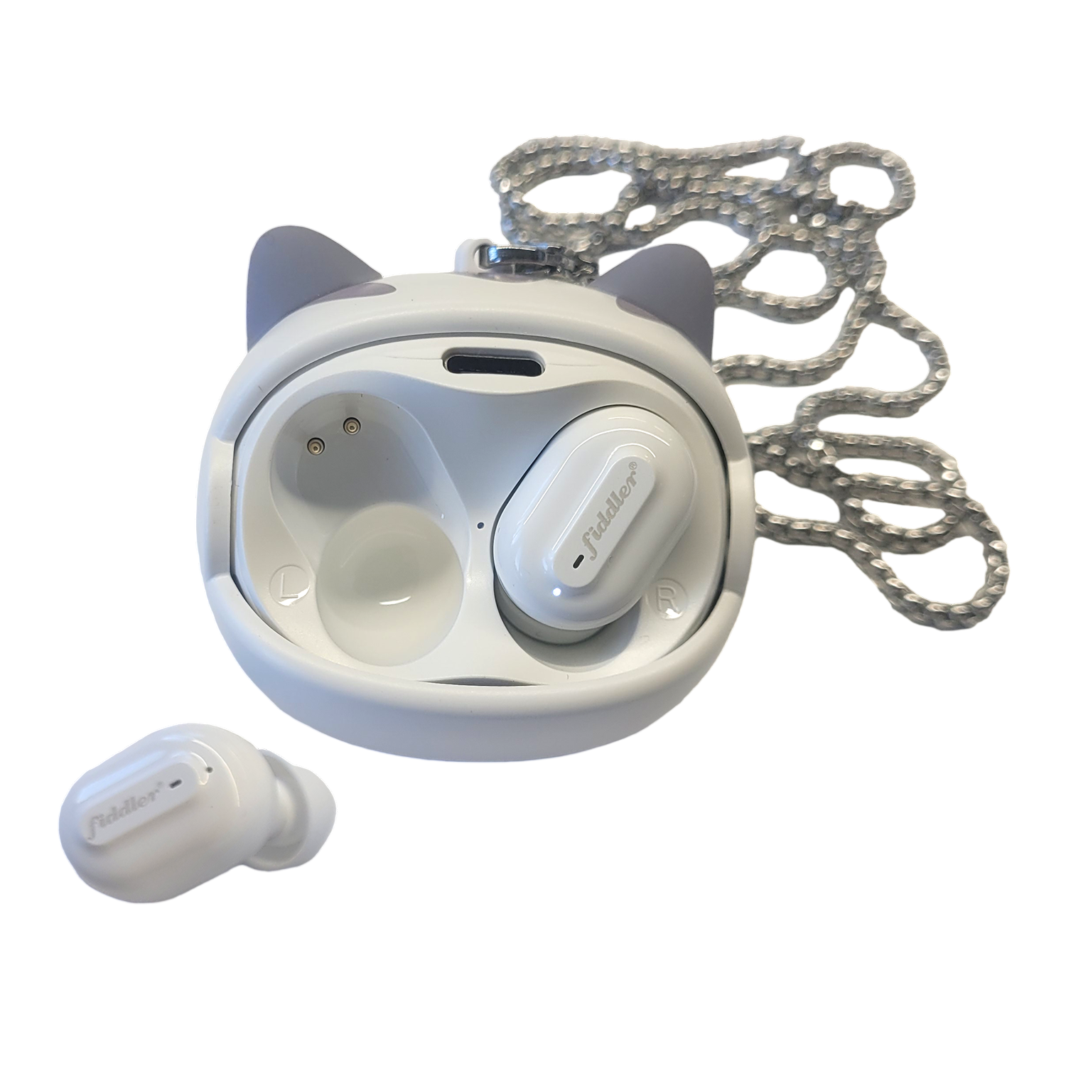 AUDÍFONO BLUETOOTH CAT KAWAII ROLLING FACE - 4
