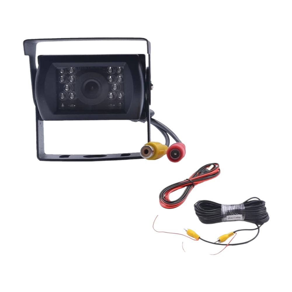 KIT DE RETROCESO PARA CAMIÓN PANTALLA Y CAMARA 12V A 24V - 3
