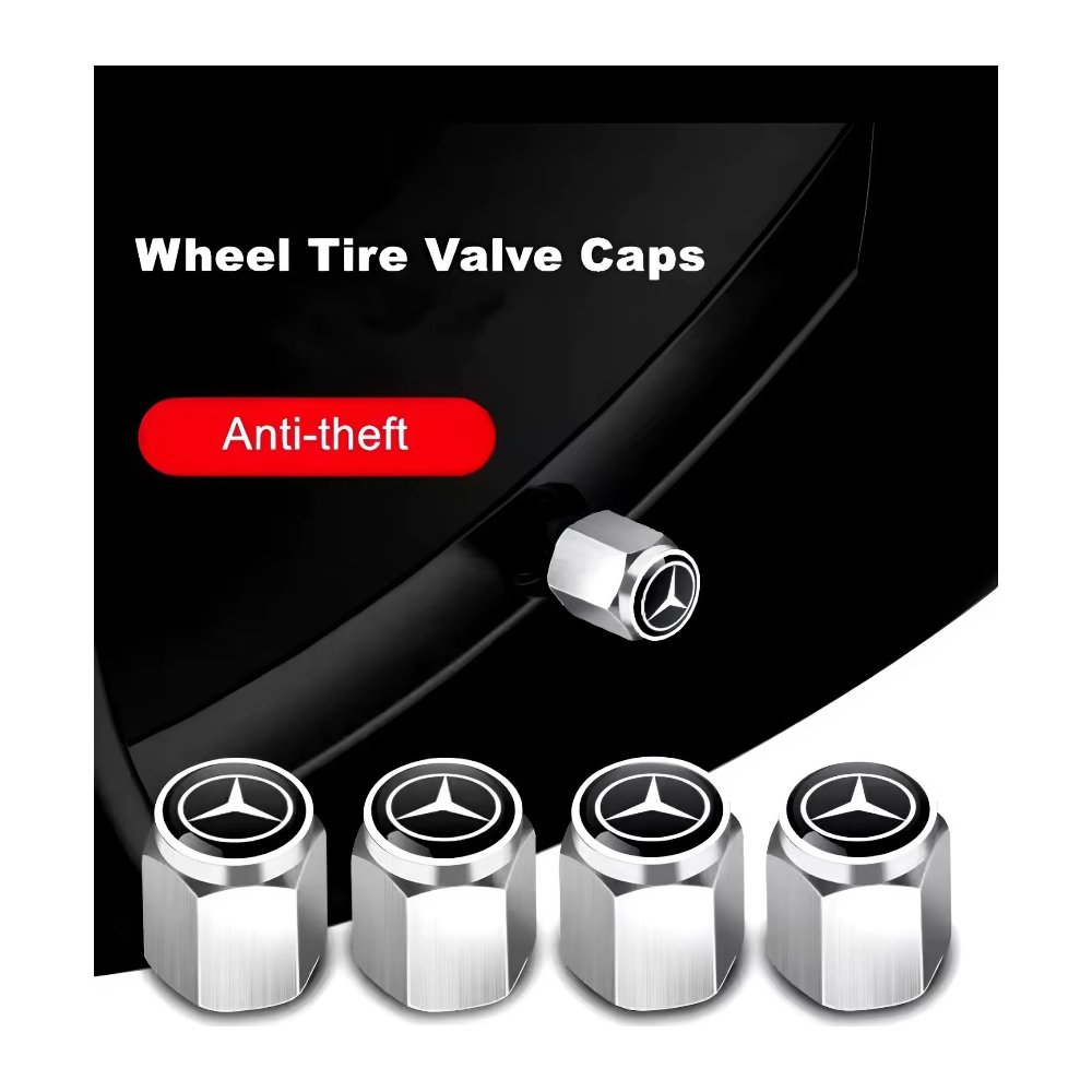 TAPA DE VÁLVULA PARA NEUMÁTICOS - MERCEDES BENZ - 4