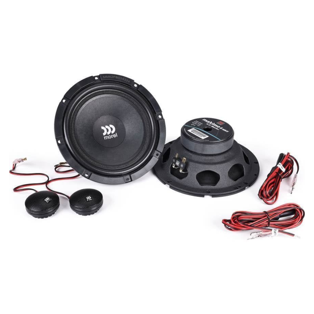 SET DE PARLANTES BOCINAS COMPONENTES 6.5' - MOREL MAXIMO 6 MKII - 180W - 3