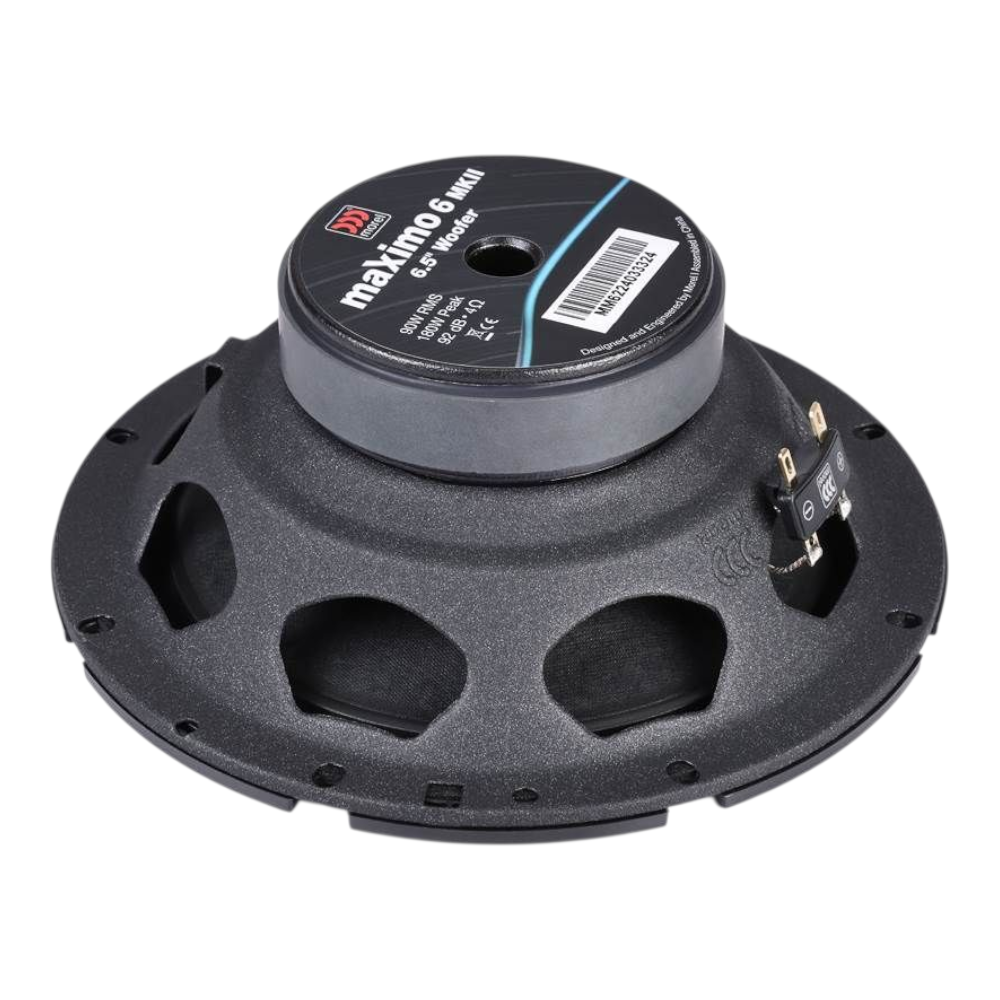 SET DE PARLANTES BOCINAS COMPONENTES 6.5' - MOREL MAXIMO 6 MKII - 180W - 7
