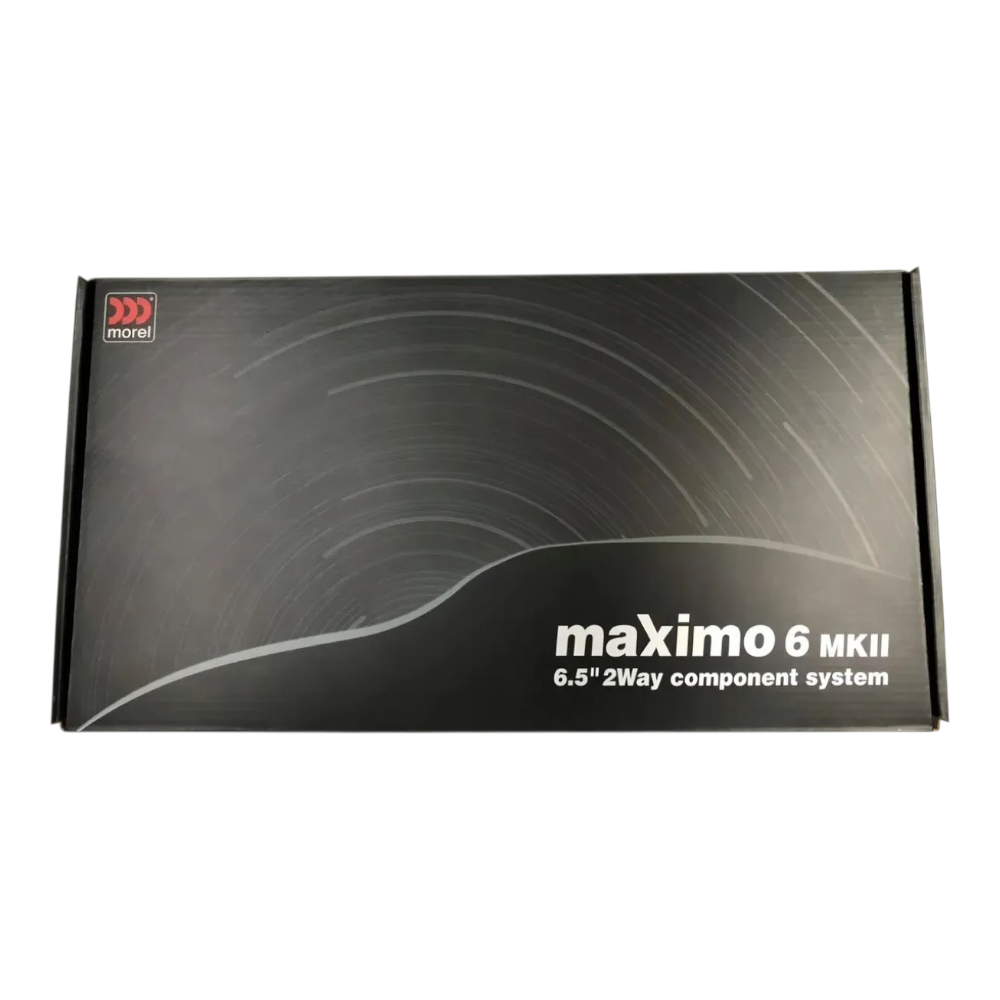 SET DE PARLANTES BOCINAS COMPONENTES 6.5' - MOREL MAXIMO 6 MKII - 180W - 9