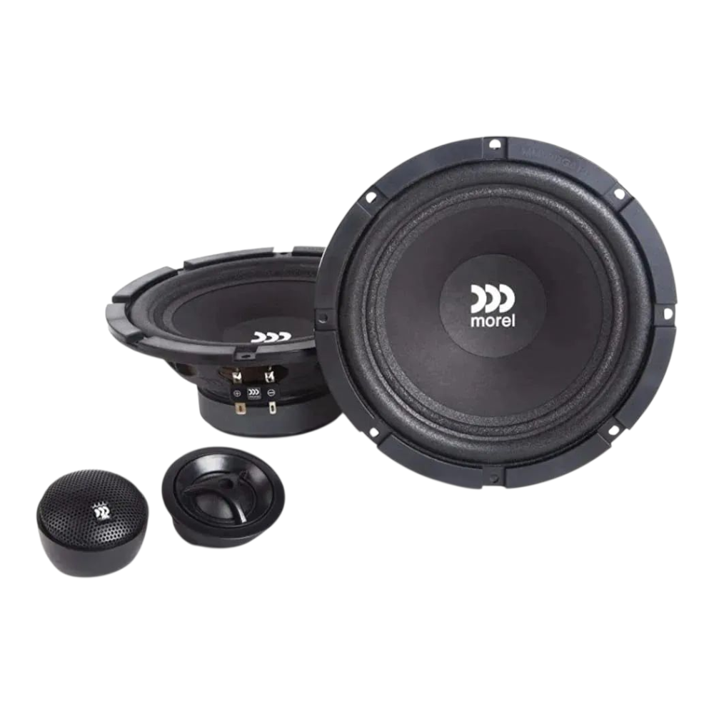 SET DE PARLANTES BOCINAS COMPONENTES 6.5' - MOREL MAXIMO 6 MKII - 180W - 10