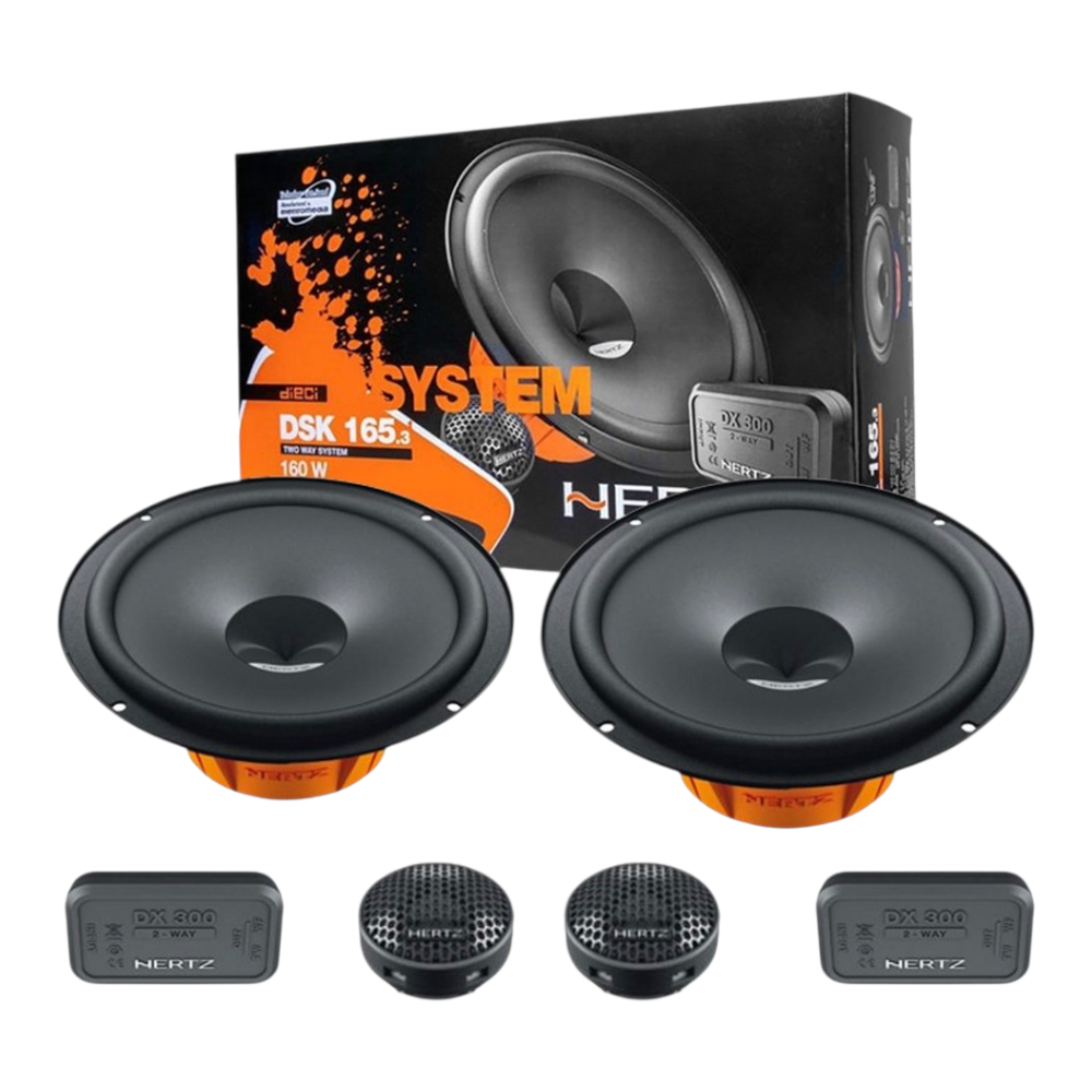 PARLANTES COMPONENTES HERTZ DIECI DSK165.3 - 160W - BOCINAS DE 6.5' - 1