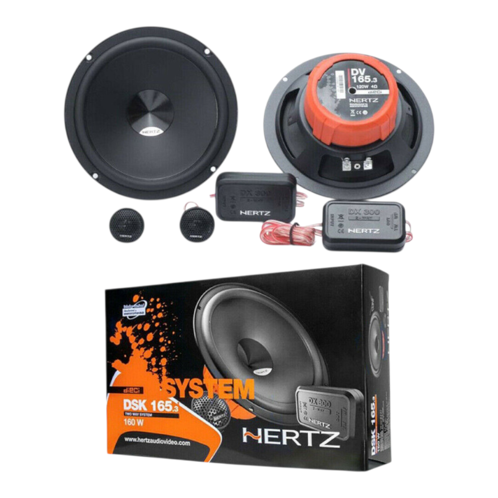 PARLANTES COMPONENTES HERTZ DIECI DSK165.3 - 160W - BOCINAS DE 6.5' - 4