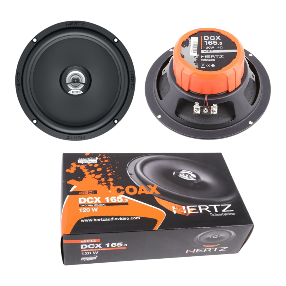 PARLANTES BOCINAS HERTZ DIECI DCX165.3 - 120W - 6.5' - 1