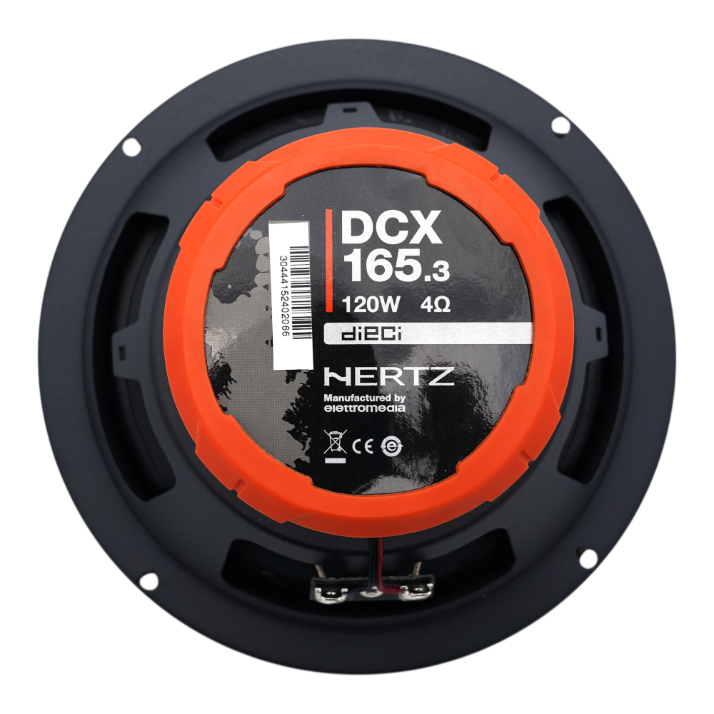 PARLANTES BOCINAS HERTZ DIECI DCX165.3 - 120W - 6.5' - 3