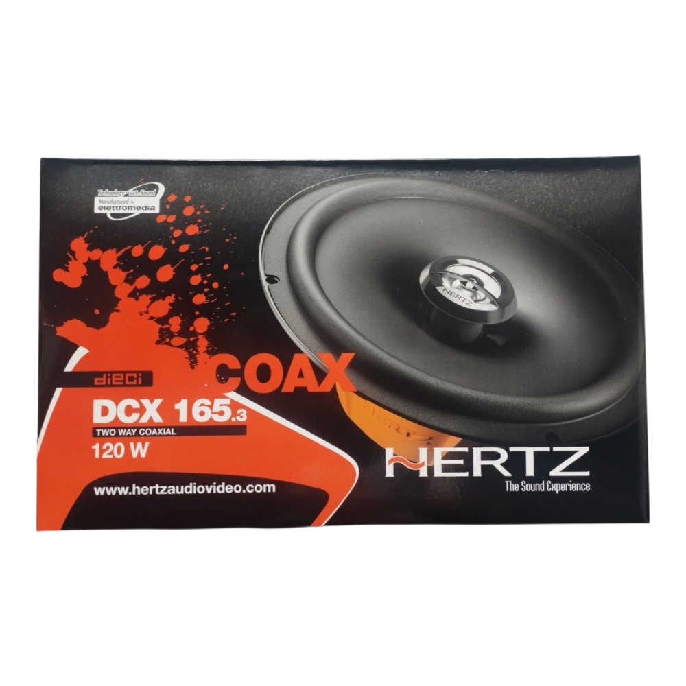 PARLANTES BOCINAS HERTZ DIECI DCX165.3 - 120W - 6.5' - 9